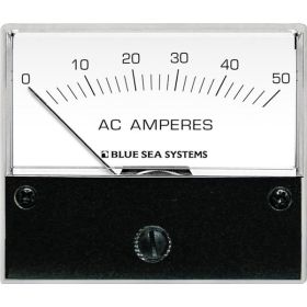 Blue Sea 9630 AC Analog Ammeter  0-50 Amperes AC