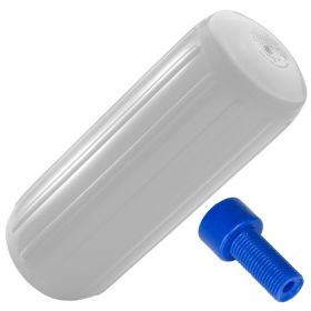 Polyform HTM-2 Fender 8.5" x 20.5" - White w/Adapter