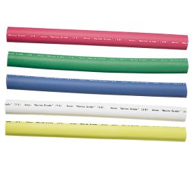 Ancor Adhesive Lined Heat Shrink Tubing - 5-Pack, 6", 12 to 8 AWG, Assorted Colors