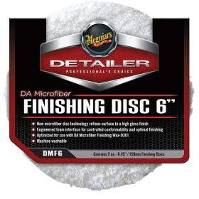 Meguiar&#39;s DA Microfiber Finishing Disc - 6" - 2-Pack