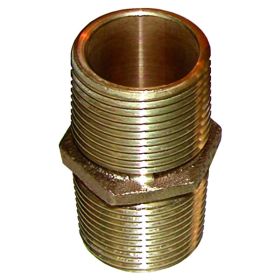 GROCO Bronze Pipe Nipple - 3/4" NPT